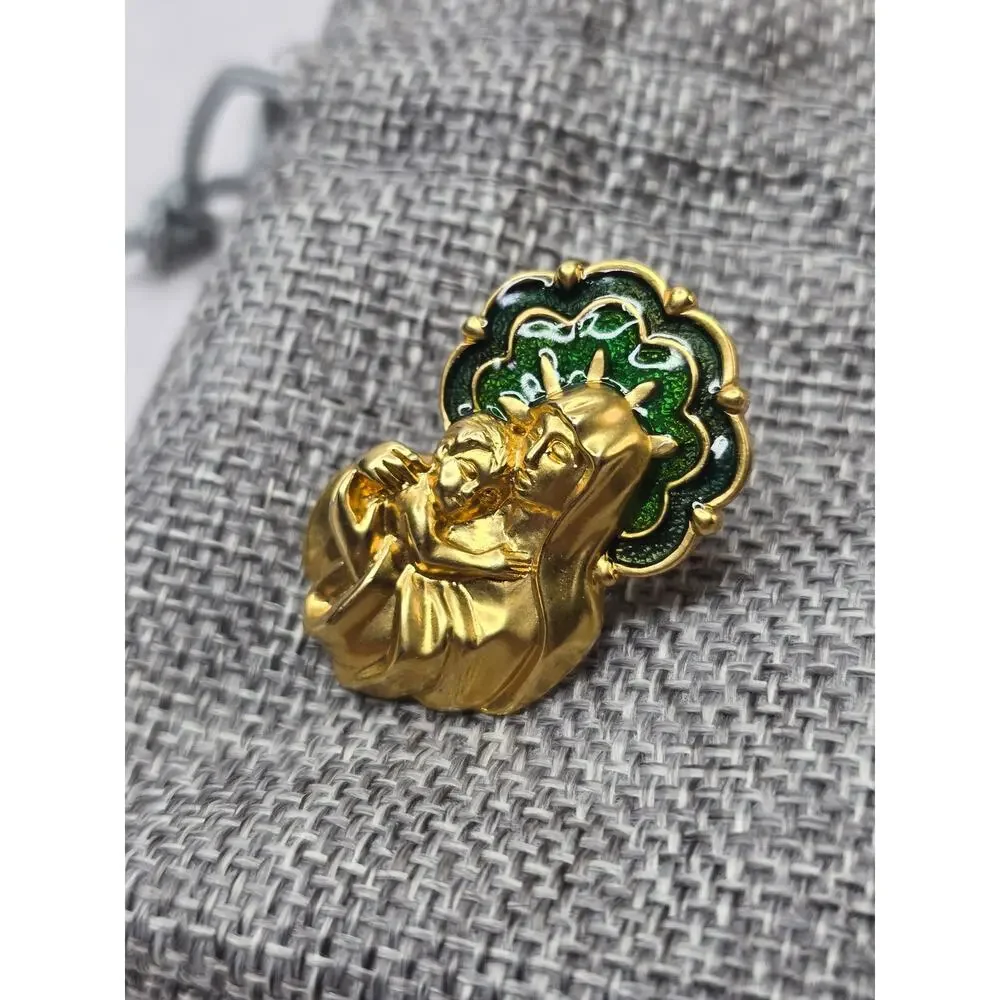 Vintage 90's Avon Madonna and Child Pin